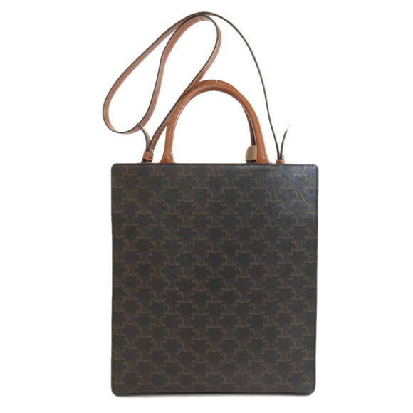 CELINE Vertical Cabas Triomphe Tote Bag - Picture 2 of 11